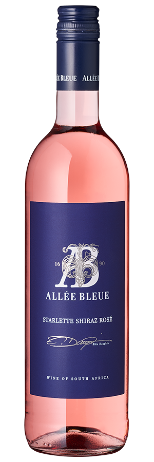 Starlette Shiraz Rosé (2024) - Allée Bleue Wines - Roséwein aus Südafrika - Weinfreunde