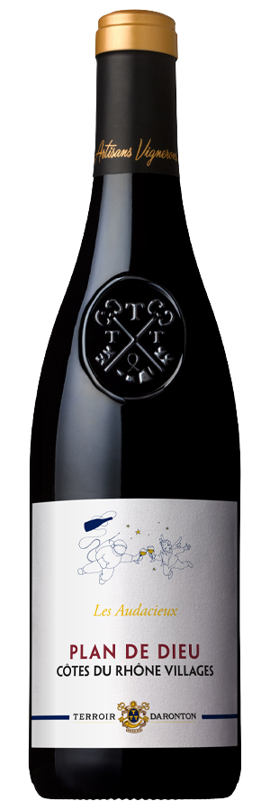 Plan de Dieu Les Audacieux Côtes du Rhône Villages 2024